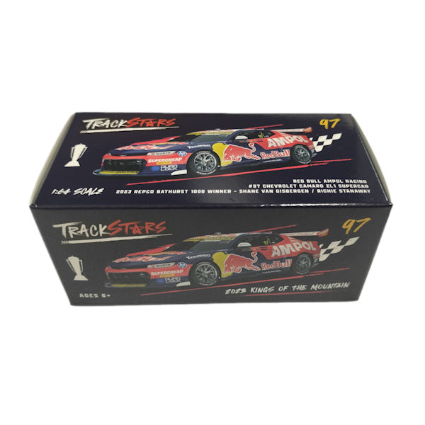 1:64 scale Red Bull Ampol Racing #97 Chevrolet Camaro ZL1 Supercar 2023 Repco Bathurst 1000 Winner Shane van Gisbergen/Richie Stanaway