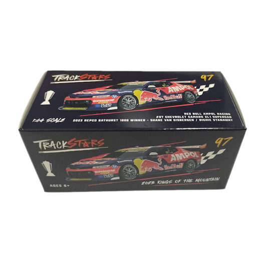 1:64 scale Red Bull Ampol Racing #97 Chevrolet Camaro ZL1 Supercar 2023 Repco Bathurst 1000 Winner Shane van Gisbergen/Richie Stanaway