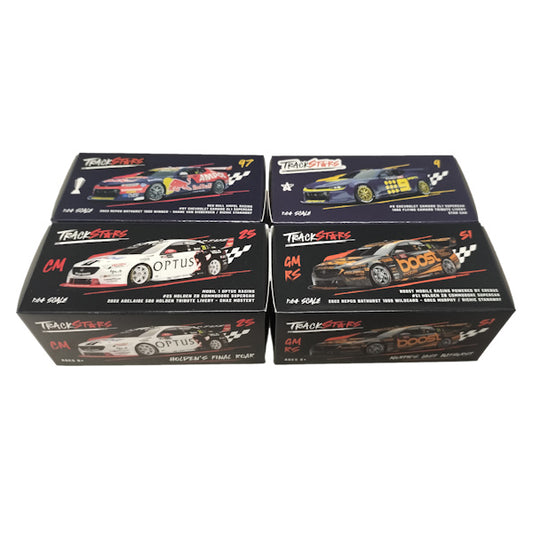 1:64 scale TrackStars GM Supercars 4 Pack