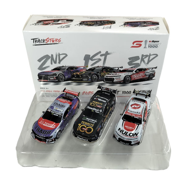 1:64 scale 2025 Repco Bathurst 1000 Podium Triple Set