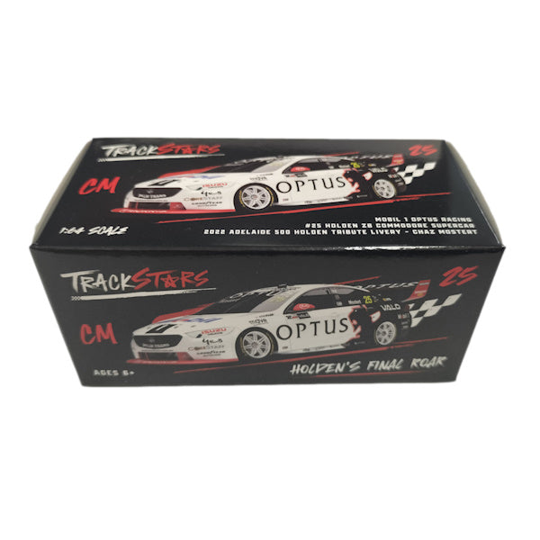 1:64 scale Mobil 1 Optus Racing #25 Holden ZB Commodore Supercar 2022 Adelaide 500 Holden Tribute Livery Chaz Mostert