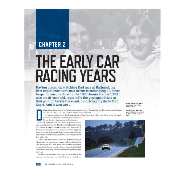 SETO: The Official Racing History of Glenn Seton Hardcover Book