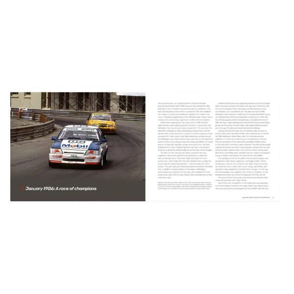 The Wellington Street Races, The Definitive History of New Zealand's Iconic Motorsport Event Hardcover Book