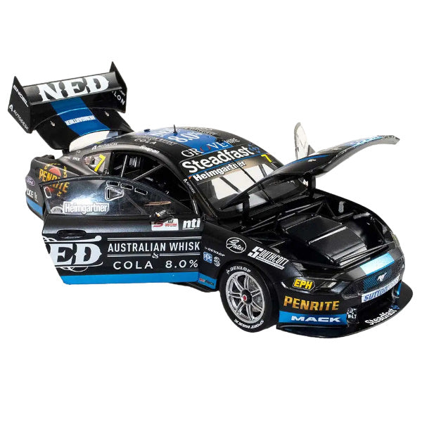 1:18 scale Andre Heimgartner #7 Ned Whisky Racing Ford Mustang Supercar 2021 NTI Townsville Supersprint