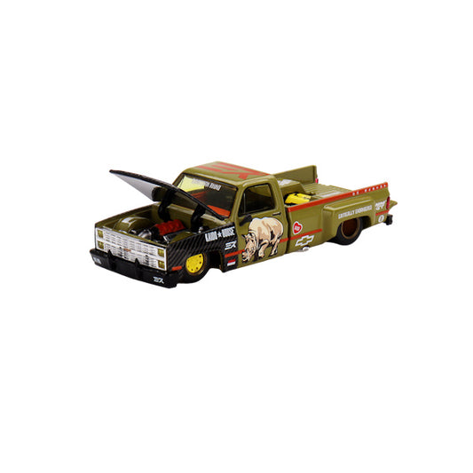 1:64 scale Chevrolet Silverado “Sumatran Rhino” KAIDO x MIZU Diecast