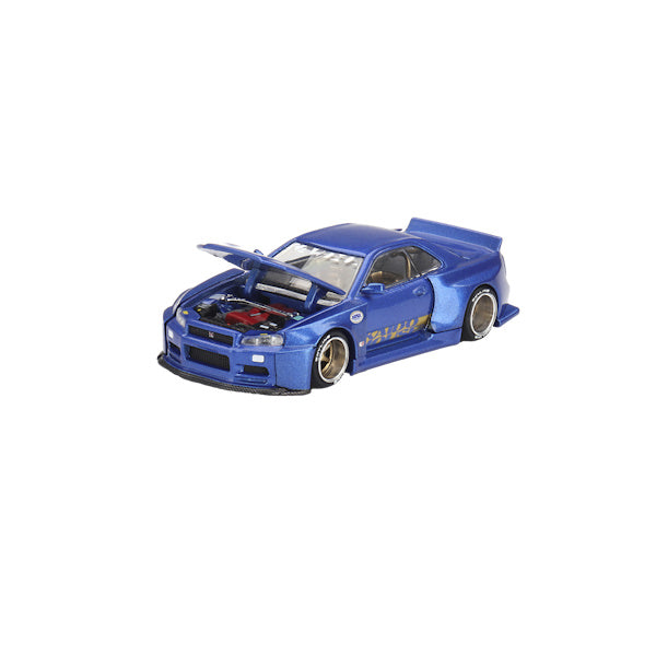 1:64 scale Nissan Skyline GT-R (R34) Kaido Works (V2 Aero) SHINJUKU V2