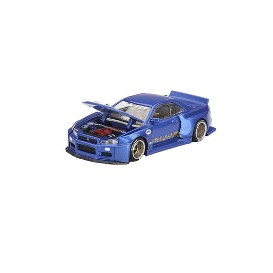 1:64 scale Nissan Skyline GT-R (R34) Kaido Works (V2 Aero) SHINJUKU V2