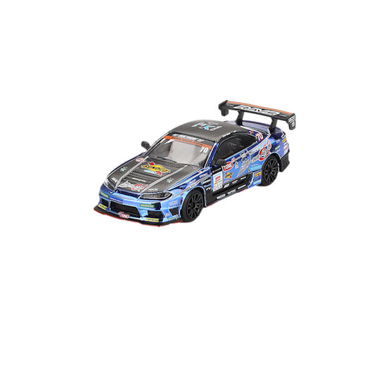 1:64 scale D-MAX Racing #70 Nissan Silvia (S15) 2023 D1 Grand Prix