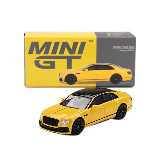 1:64 scale Bentley Flying Spur Monaco Yellow