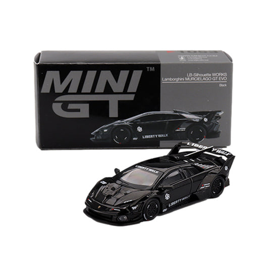1:64 scale Lamborghini LB-Silhouette Works Murcielago GT Evo Black
