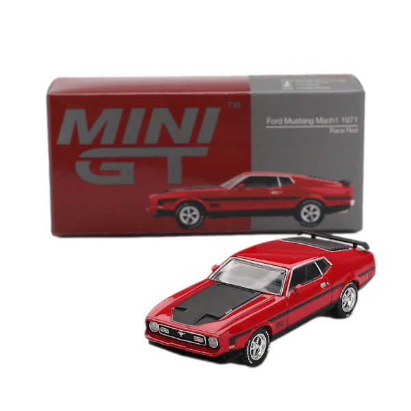 1:64 scale Ford Mustang Mach1 1971 Race Red