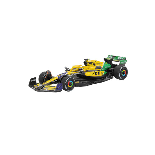 Mini GT 1:64 scale Lando Norris #4 McLaren MCL38 2024 F1 Monaco GP