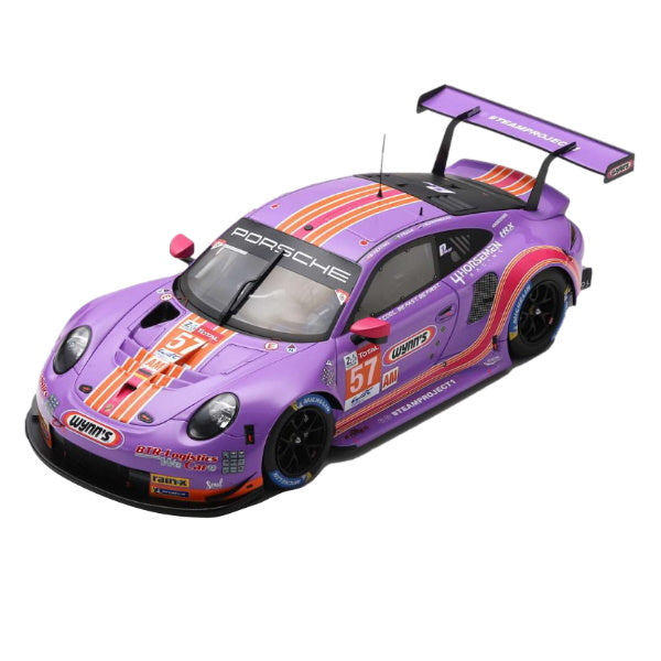 1:18 scale Team Project 1 #57 Porsche 911 RSR 2020 Le Mans 24 Hr