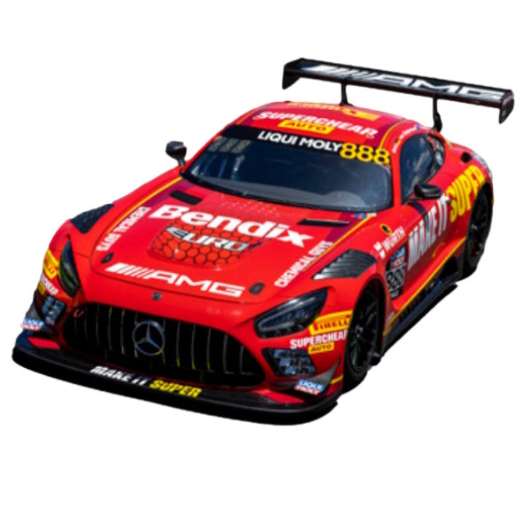 1:18 scale Supercheap Auto Racing #888 Mercedes-AMG GT3 2023 Bathurst 12 hour 5th place