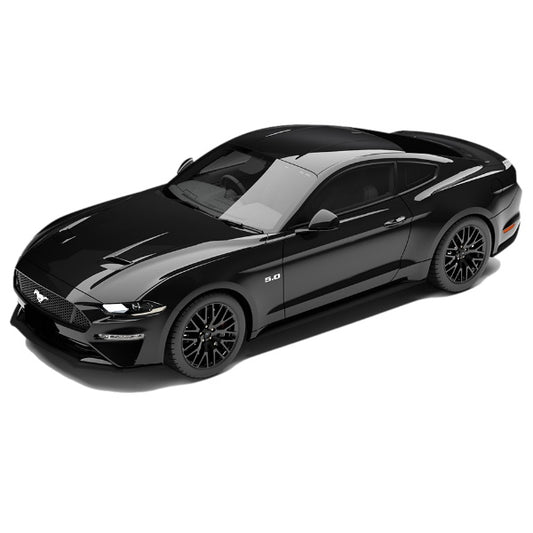 1:18 scale Ford Mustang GT Fastback Shadow Black