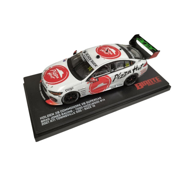 1:43 scale Todd Hazelwood #14 BJR Pizza Hut ZB Commodore 2021 NTI Townsville 500 Race 16