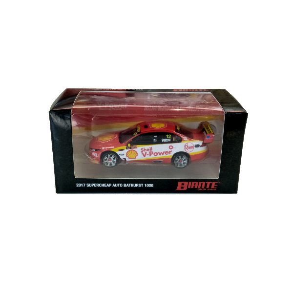 1:64 scale Coulthard/D'Alberto #12 Shell V-Power Racing Team #12 Ford FGX 2017 Supercheap Auto Bathurst 1000