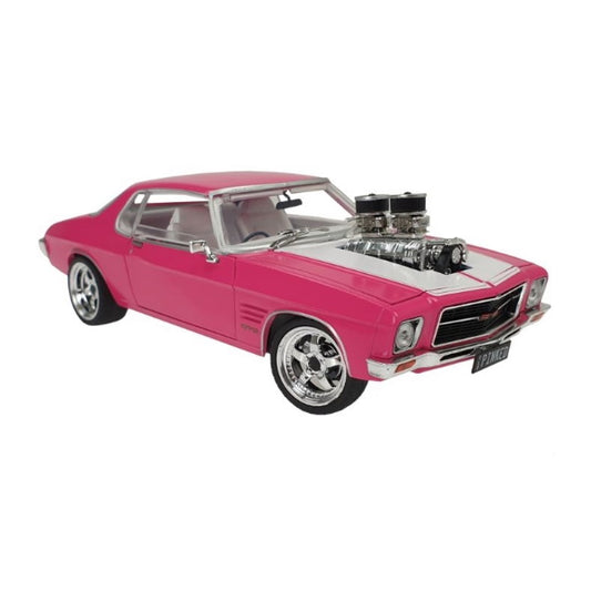 1:24 scale Holden HQ Monaro GTS Blown Pink/White