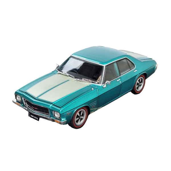 1:24 scale Holden HQ GTS Monaro 4 door Monaro in Turquoise with White Stripes