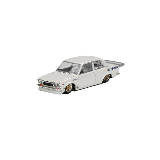 1:64 scale Datsun 510 Pro Street GREDDY Pearl White