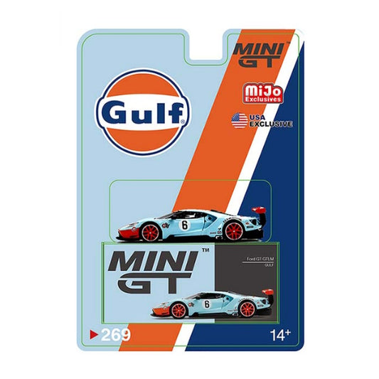 1:64 scale Ford GT GTLM #6 Gulf MiJo Exclusives