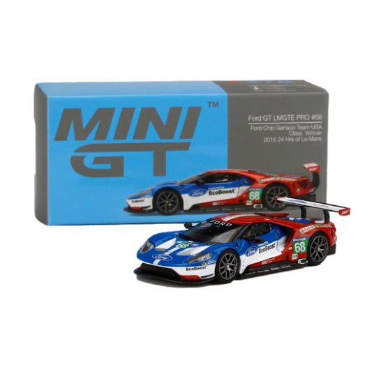 1:64 scale Ford GT LMGTE PRO #68 2016 24 Hours of Le Mans Class Winner