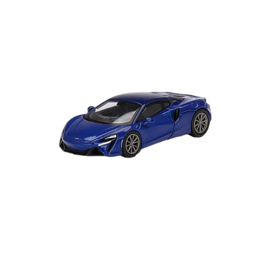 1:64 scale McLaren Artura Volcano Blue RHD