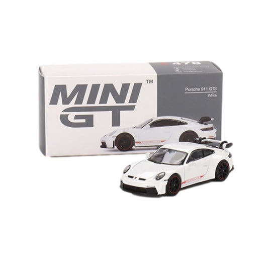 1:64 scalePorsche 911 (992) GT3 White