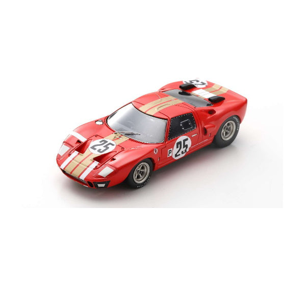 1:43 scale Whitmore/Gardner #25 Ford GT40 Mk I 1966 Sebring 12 hour