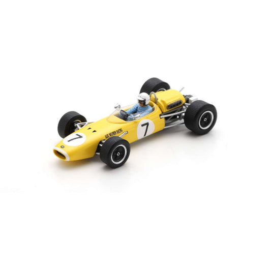 1:43 scale Frank Gardner #7 Brabham BT11A 1965 Levin International 2nd place