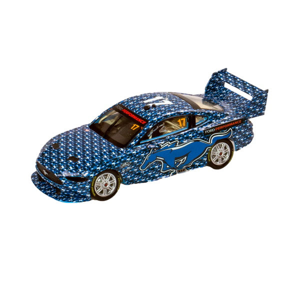 1:43 scale Ford Performance #17 Mustang GT 2018 Camouflage Test Livery